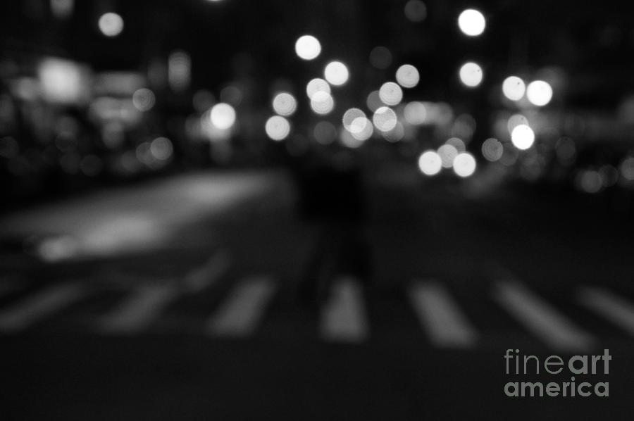 Abstract Photograph - NYC 5 - Tribeca Crossing by Ami Fazchas