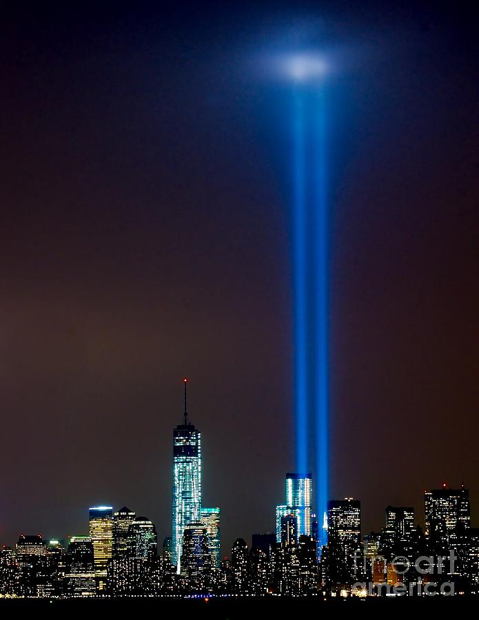 NYC 9/11 Tribute Photograph By Nick Zelinsky Jr