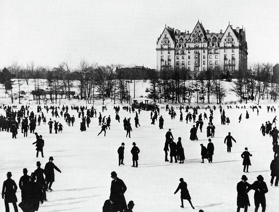 Nyc Central Park, C1890 Photograph by Granger