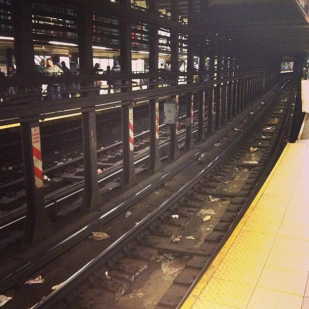 New York City Photograph - #nyc #dirty #subway #mta by Ece Erduran