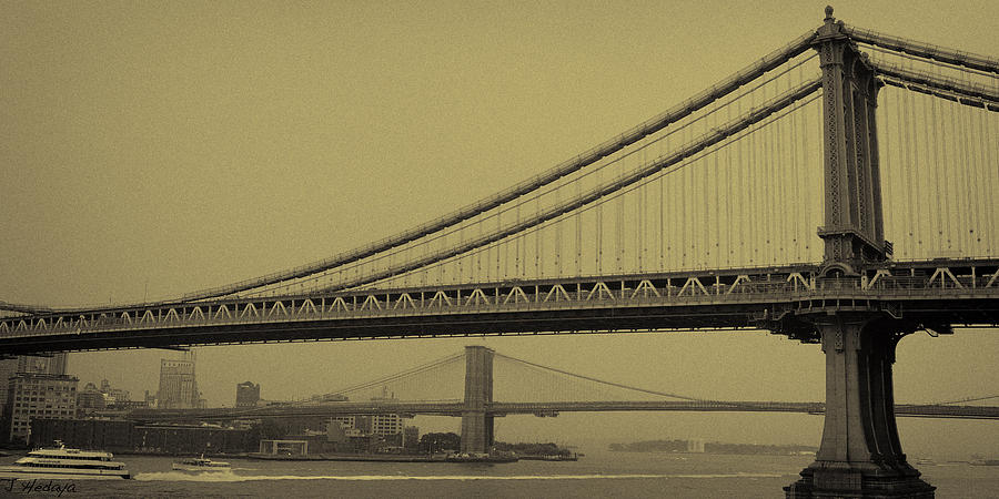 Nyc East River Bridges Photograph by Joseph Hedaya