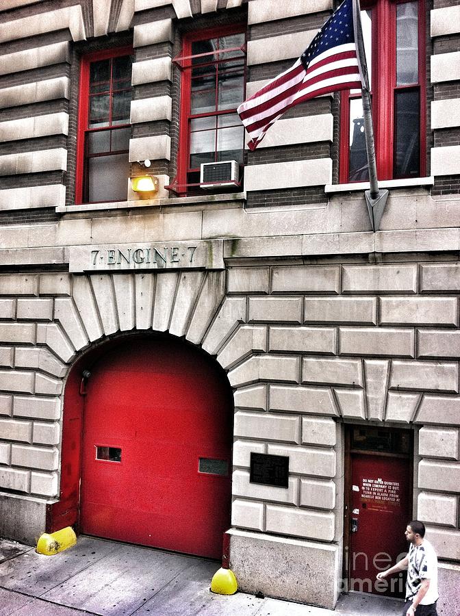 NYC Fire Station Engine 7 Photograph by Susan Garren