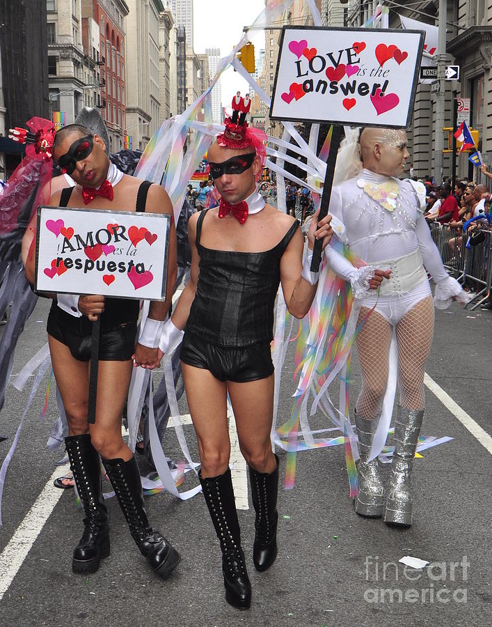 NYC Gay Pride 2011 Photograph by Mark Gilman