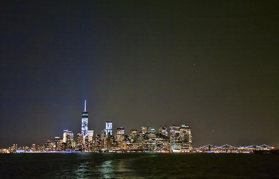 NYC Harbor Skyline Photograph by S Paul Sahm