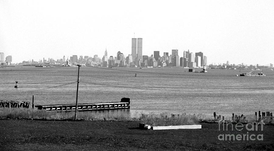 Skyscraper Photograph - NYC in the Distance 1990s by John Rizzuto