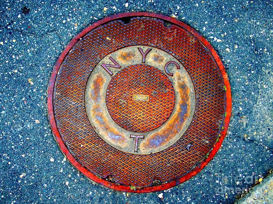 Nyc Manhole Cover Photograph by Ed Weidman - Fine Art America