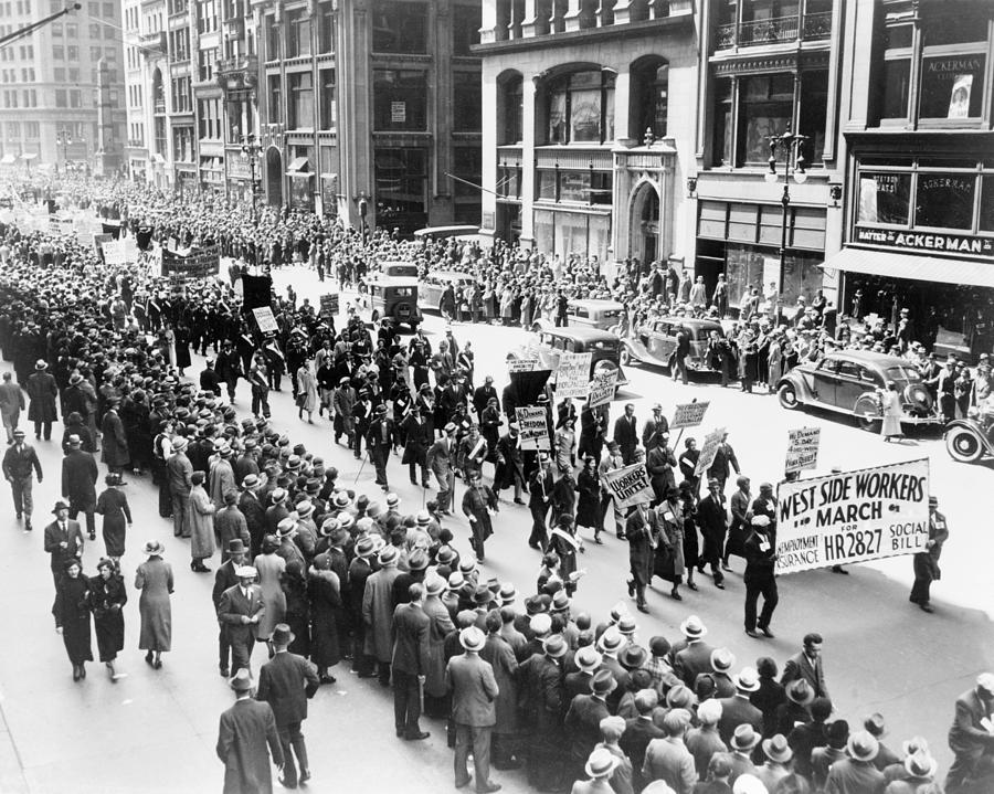 Nyc May Day, C1939 Photograph by Granger - Fine Art America