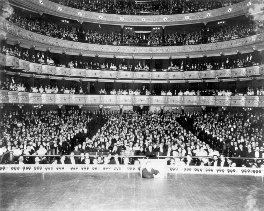 Nyc, Metropolitan Opera House Audience Photograph by Science Source