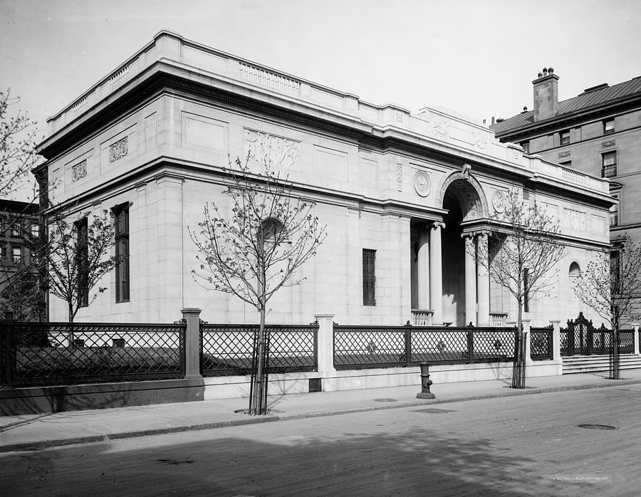 Nyc Morgan Library, 1910 Photograph by Granger