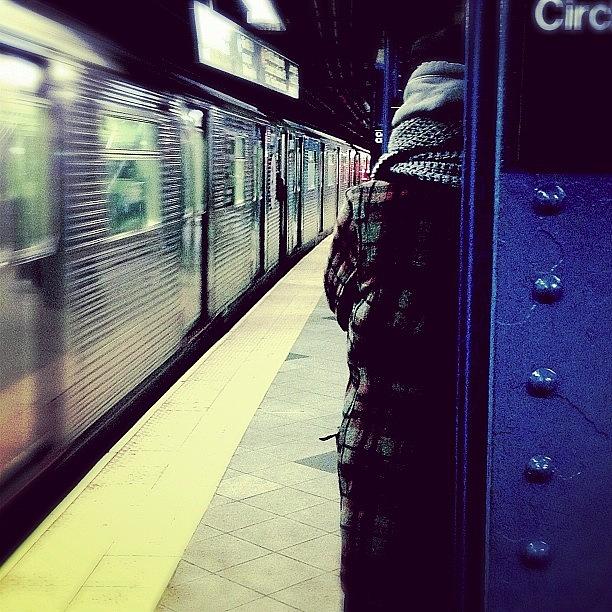New York City Photograph - #nyc #nycsubway #subwaypeople by Casey Jones