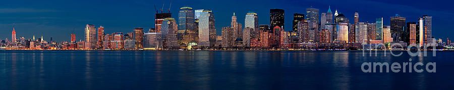 NYC Pano Photograph by Jerry Fornarotto