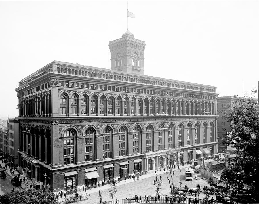 Nyc, Produce Exchange Building, 1904 Photograph by Science Source