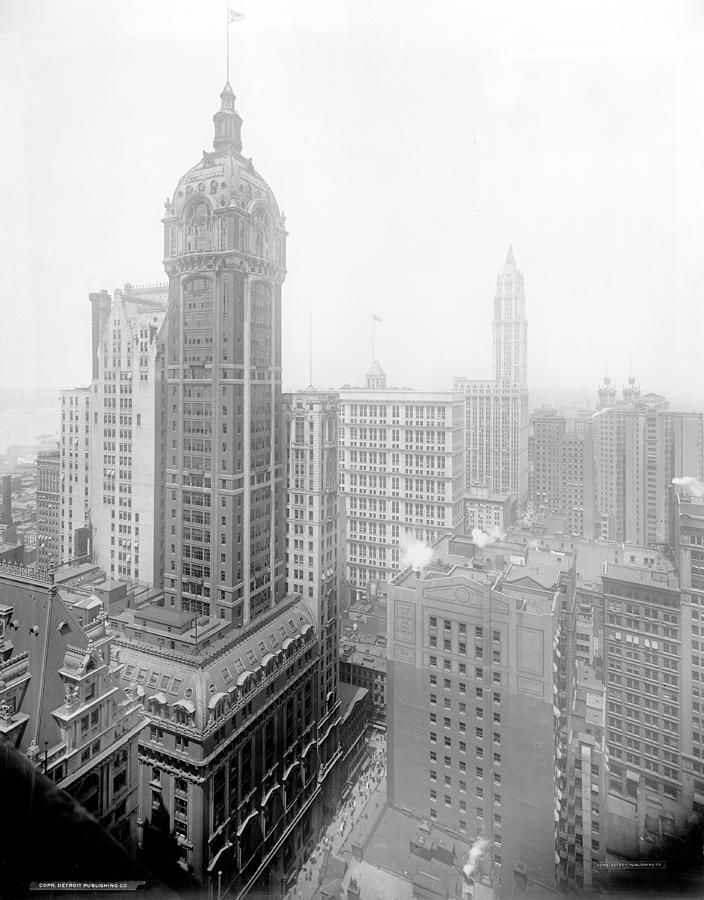 Nyc, Singer Building, 1910s Photograph by Science Source