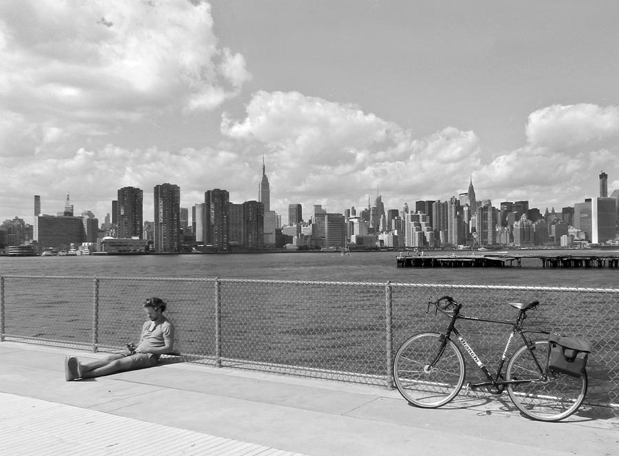 NYC Skyline by the East River-2 Photograph by Nina Bradica