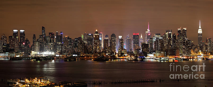 NYC Skyline Photograph by Rick Kuperberg Sr