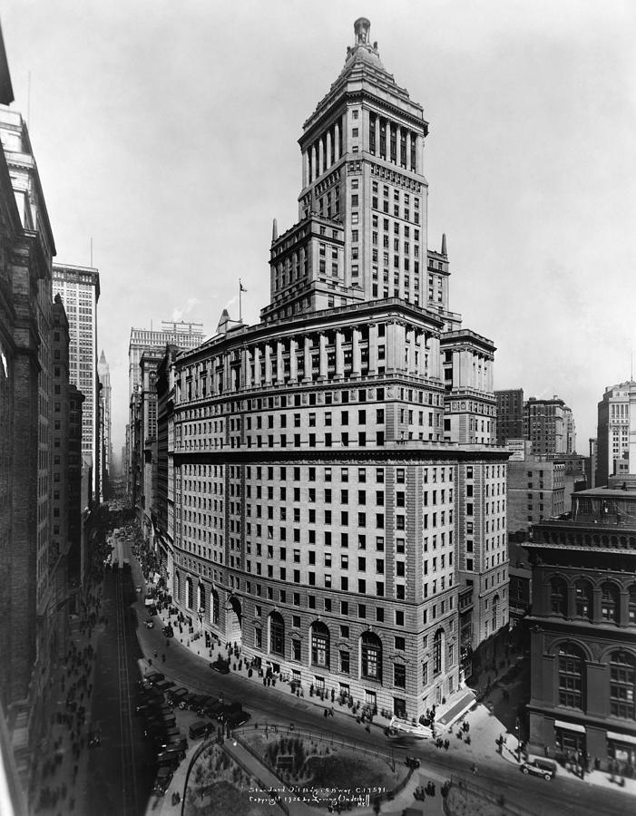 Standard Oil Building, New York, C1926 Photograph by Irving Underhill
