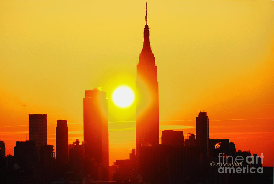 NYC Sunrise Special Photograph by Regina Geoghan Pixels