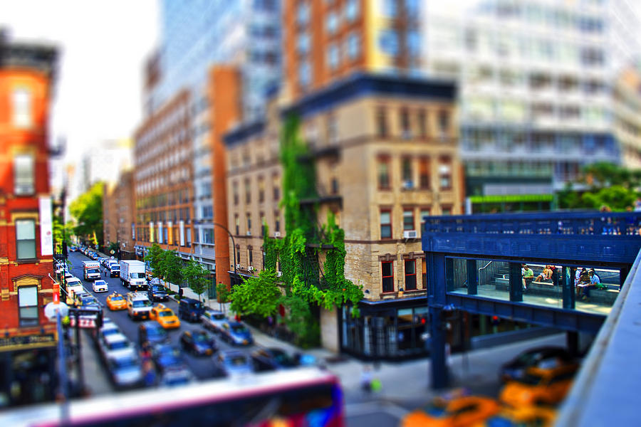 NYC Tilt Shift Photograph by Marisa Geraghty Photography