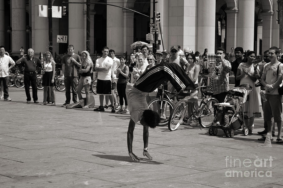 NYCity Street Performer Photograph by Angela DeFrias
