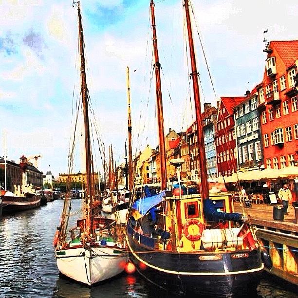 Nyhavn - Copenhagen Photograph by Luisa Azzolini