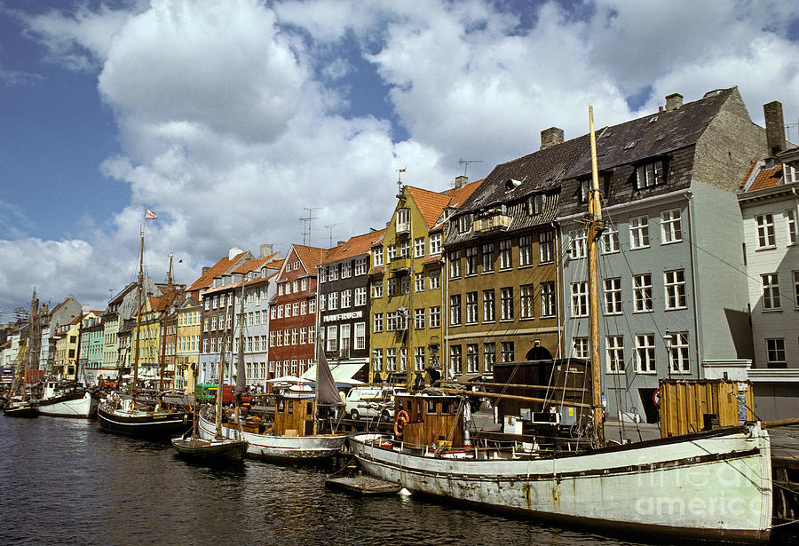 Nyhavn Canal, Copenhagen Photograph by Ron Sanford