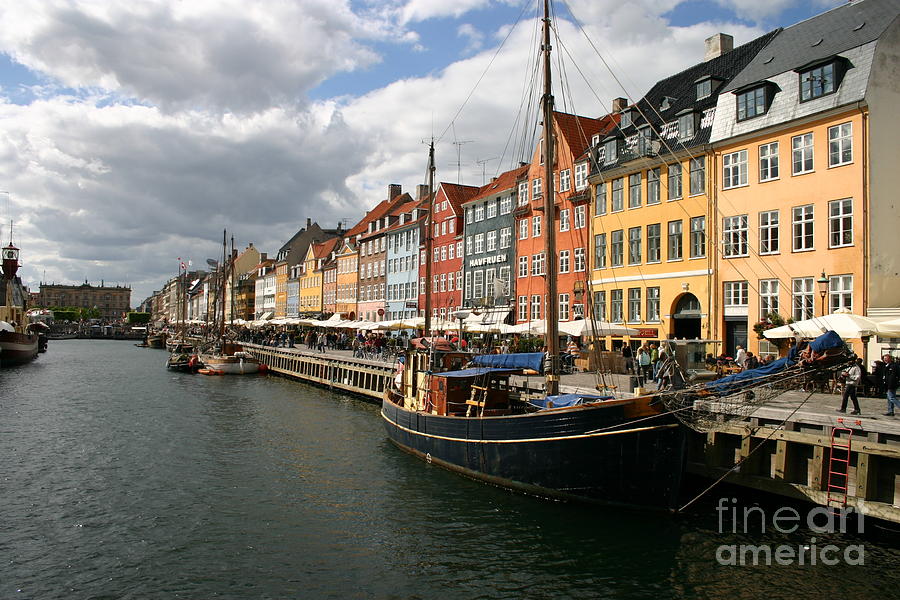 Nyhavn Copenhagen2 Photograph by Susanne Baumann