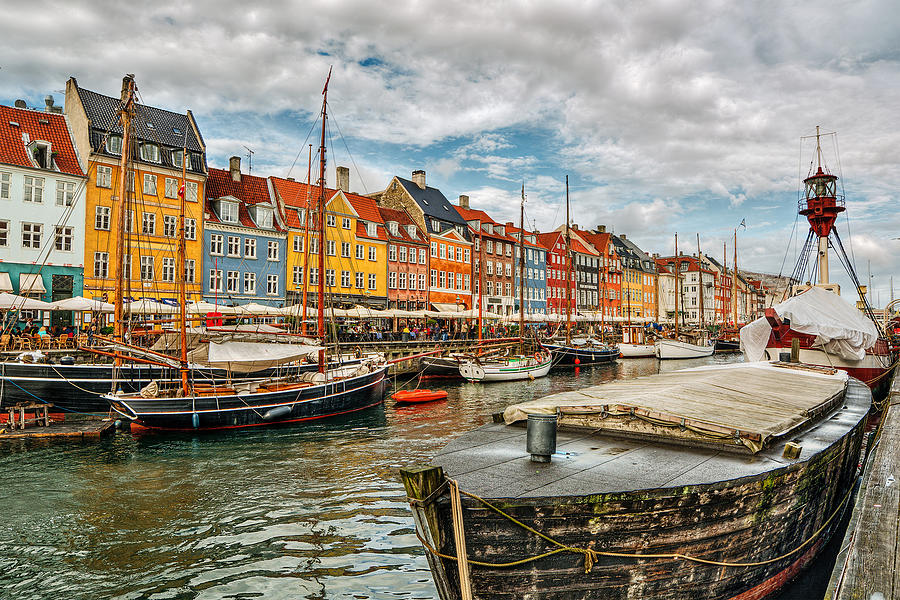 Nyhavn harbor, Copenhagen, Denmark Photograph by SilvanBachmann