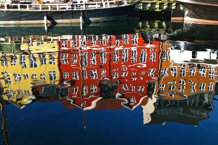 Nyhavn Reflected Photograph by Inge Riis McDonald