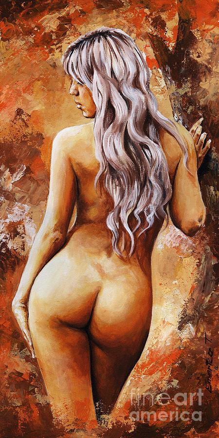 Nymph 02 Painting by Emerico Imre Toth