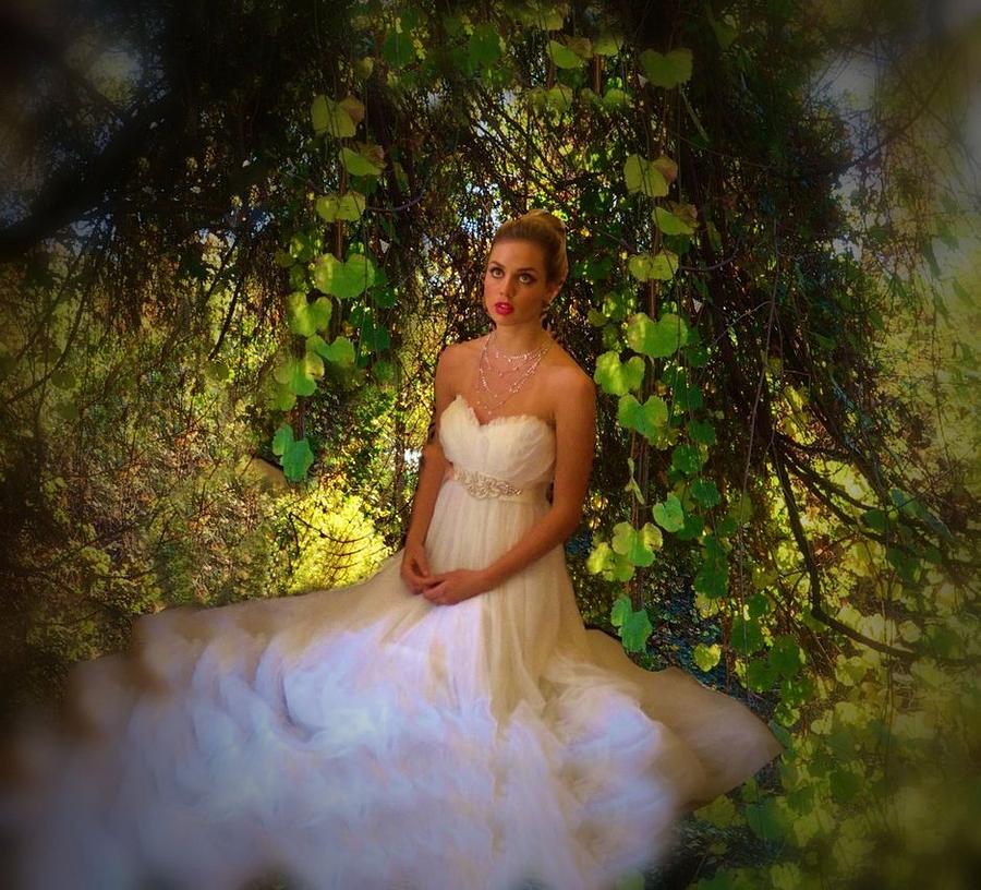 Nymph Bride in the Fairy Land Forest  Photograph by Marilyn MacCrakin