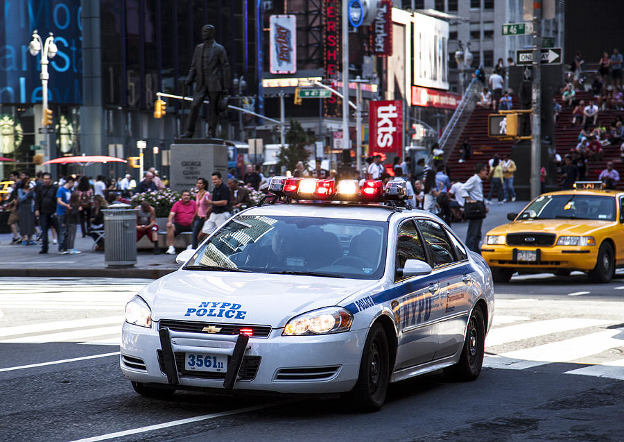 New York Police Photograph by Ramunas Bruzas