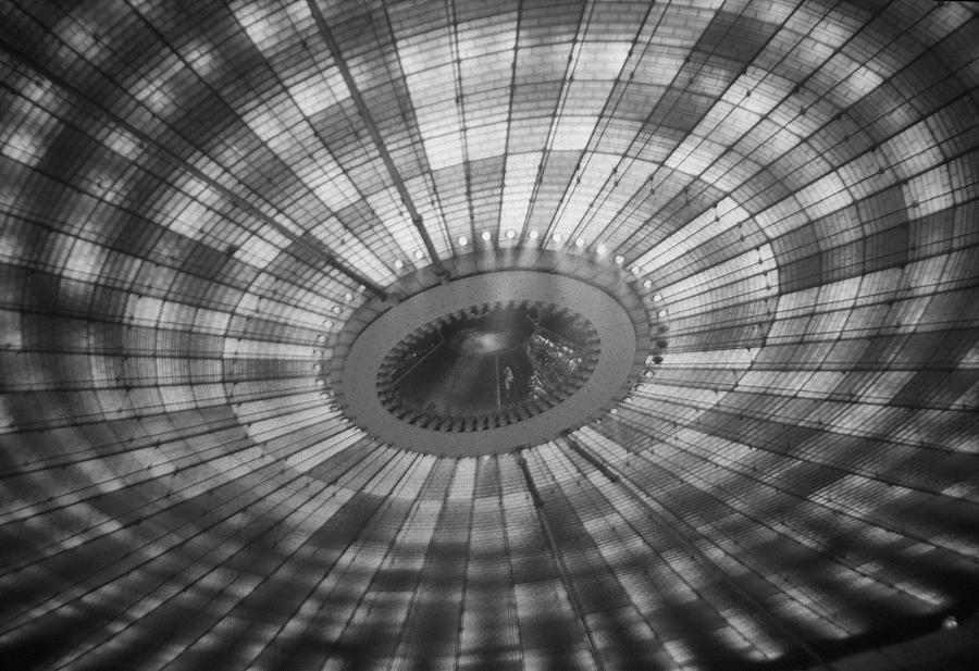 N Y S Pavilion Roof Photograph by John Schneider