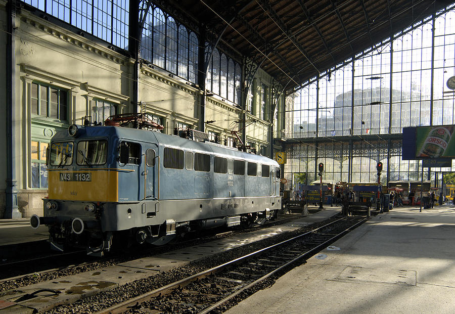 Nyugati Train Station, Budapest Photograph by Theodore Clutter