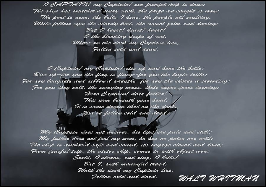 poem o captin my captain