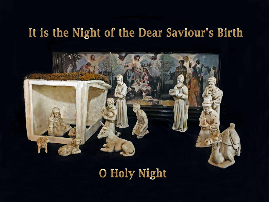O Holy Night... It is the Night of the Dear Saviours Birth  Photograph by Lucinda Walter