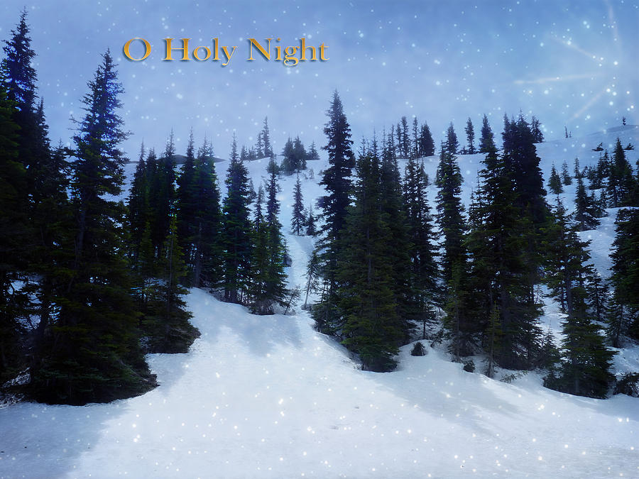 O Holy Night Photograph by Lucinda Walter