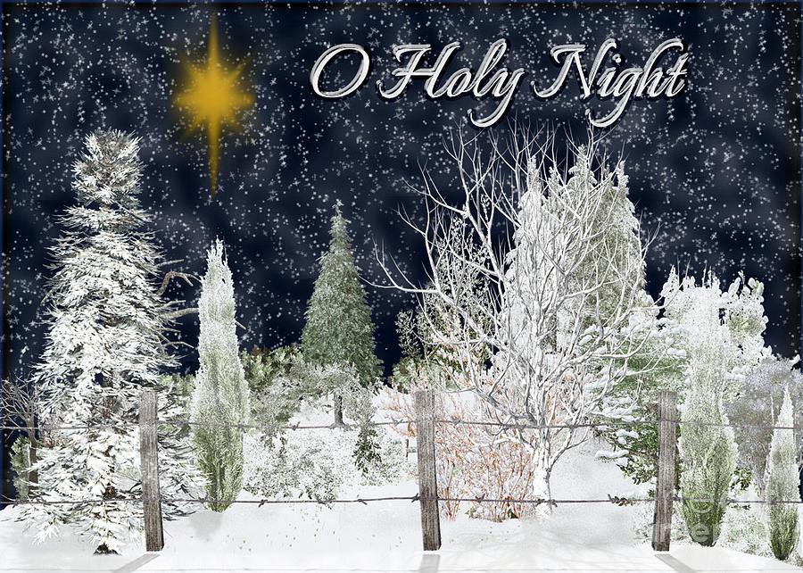 O Holy Night Digital Art by Vickie Emms - Fine Art America