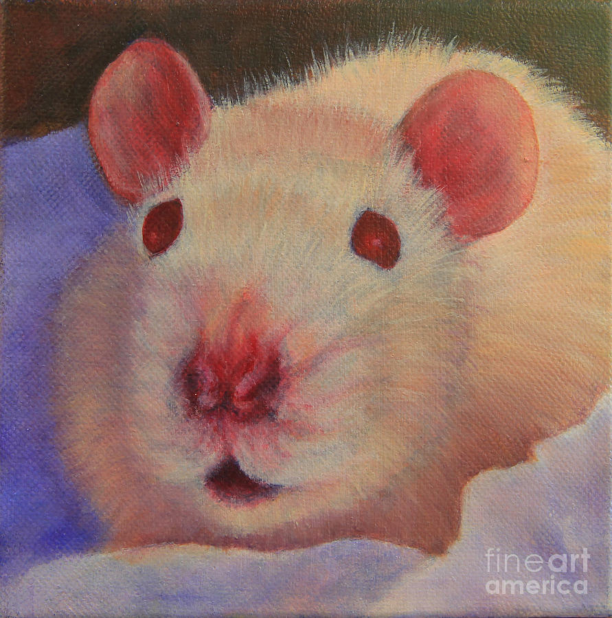 O Rats Painting by Jeanette French