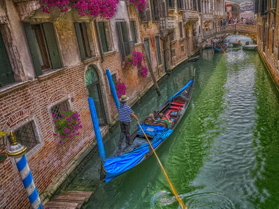 Venice Photograph - O sole mio  by David Melville