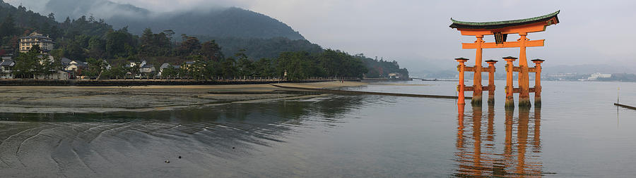 O-tori Gate At Itsukushima Shrine Photograph by Panoramic Images - Fine ...