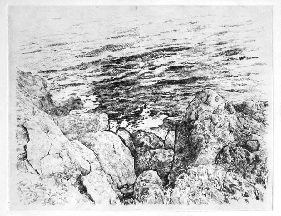 Oahu Cliffs Drawing by Ivailo Boliarov - Fine Art America