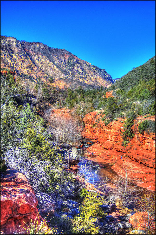 Oak Creek Canyon at Slide Rock Photograph by Roger Passman