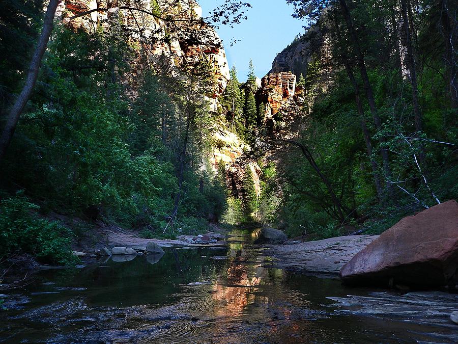 Oak Creek Canyon Photograph by Steve Ondrus