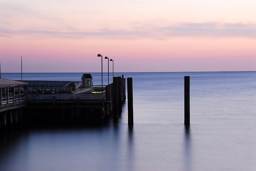 Pier Photograph - Oak Harbor Sunrise by Dan Myers