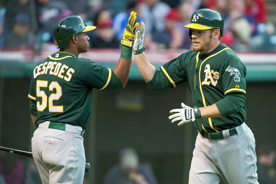 Oakland Athletics V Cleveland Indians Photograph by Jason Miller Oakland Athletics V Cleveland Indians Photograph by Jason Miller