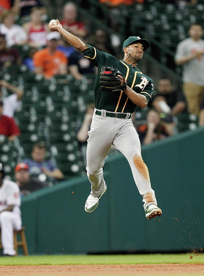Oakland Athletics V Houston Astros Photograph by Bob Levey Oakland Athletics V Houston Astros Photograph by Bob Levey