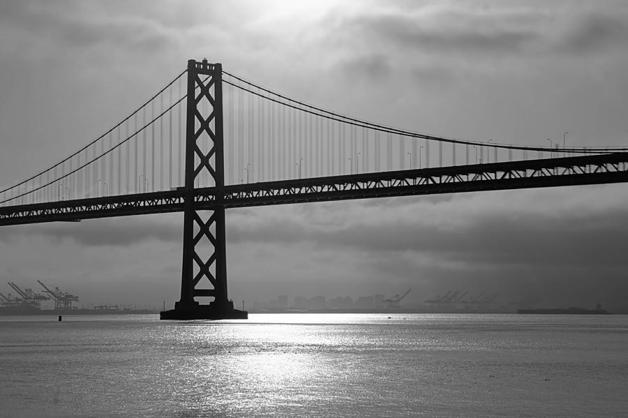 Oakland Bay Bridge Photograph by Jenny Hudson