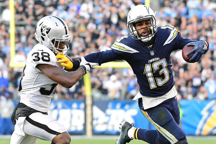 Oakland Raiders v Los Angeles Chargers Photograph by Harry How