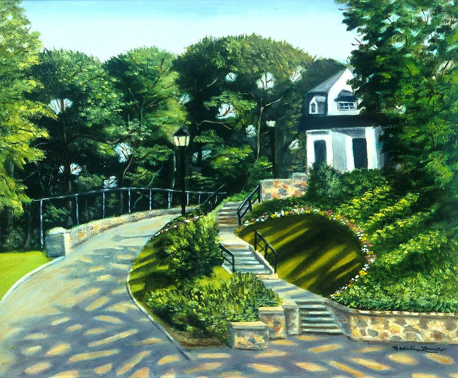 Oakridge In Forest Park Painting by Madeline  Lovallo