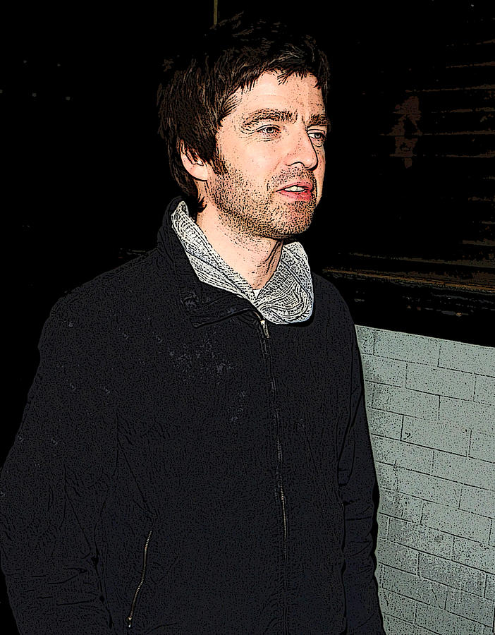 Oasiss Noel Gallagher Photograph by Paul Sutcliffe